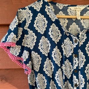 MATILDA JANE | Brilliant Daydream | On The Fringe Romper | EUC | Women’s: M